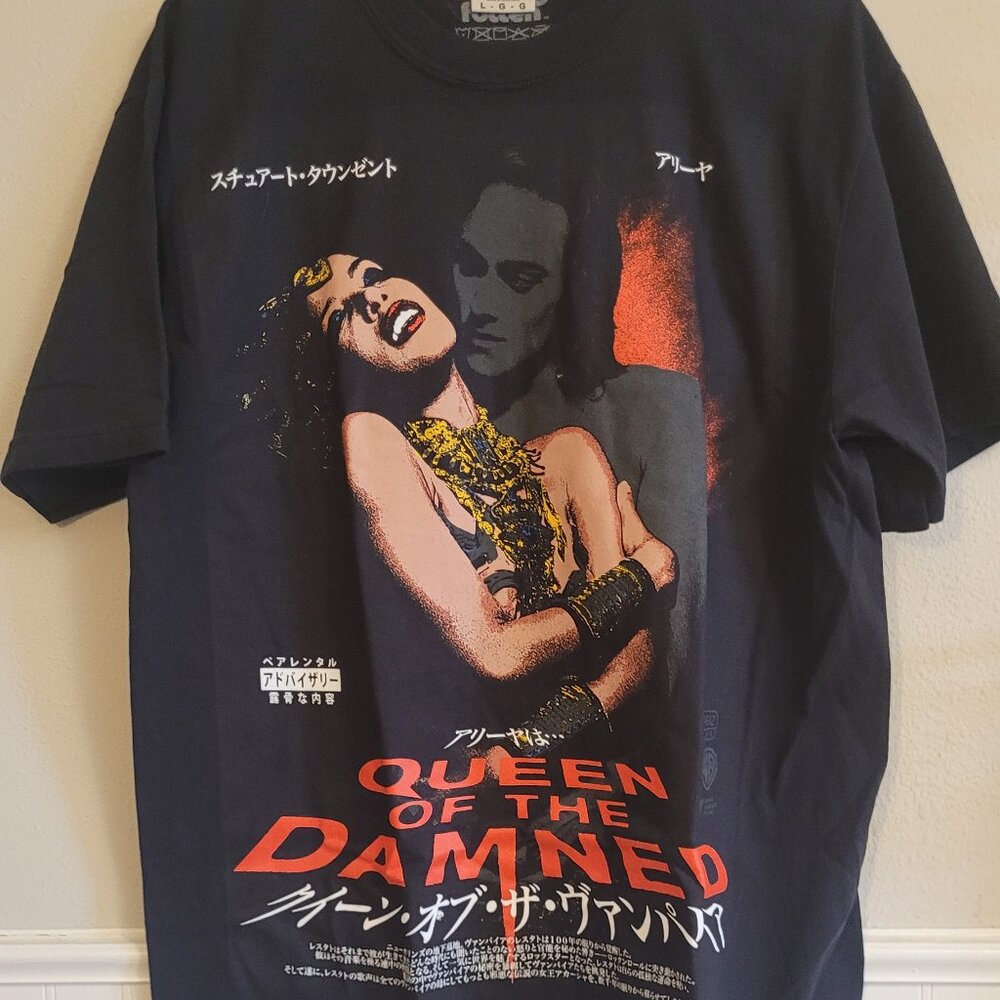 Rucking Fotten Queen of the Damned Creep IE Con Exclusive Shirt Large Aaliyah